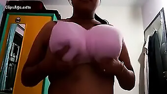 Sri Lankan Bbw Indulges In Cam Show With Big Boobs