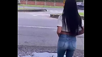 Une Petite Amie Latine Est Ramassée Dans La Rue Et A Un Orgasme Avec Une Bite Brune.