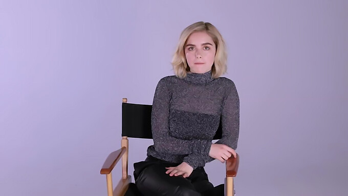 Kiernan Shipka'S Adorable Jerk Off Challenge