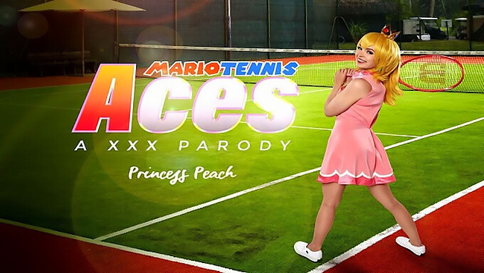 Lilly Bell A Virtuális Valóságban Is Megdugva, Mint Princess Peach