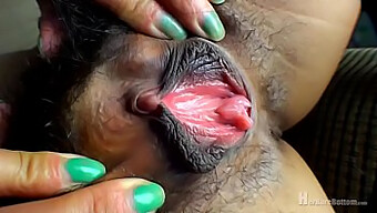 Get Close Up And Personal With A Woman'S Pussy In This Explicit Video